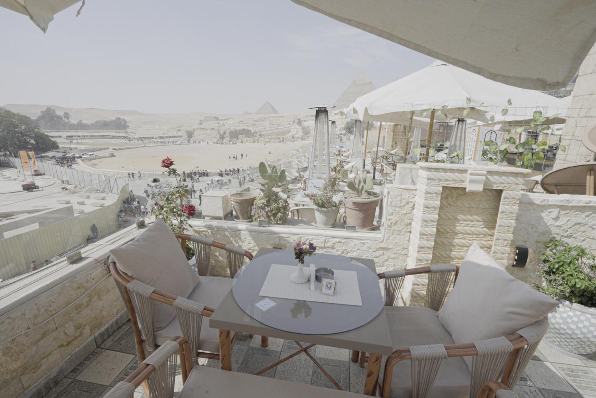 Hotel Queen Cleopatra Pyramids El El Cairo Exterior foto